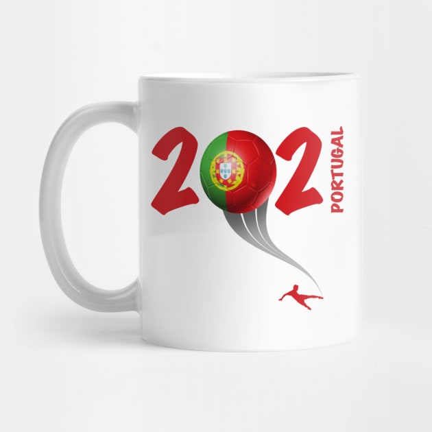 Portugal Euro Soccer 2021 by DesignOfNations